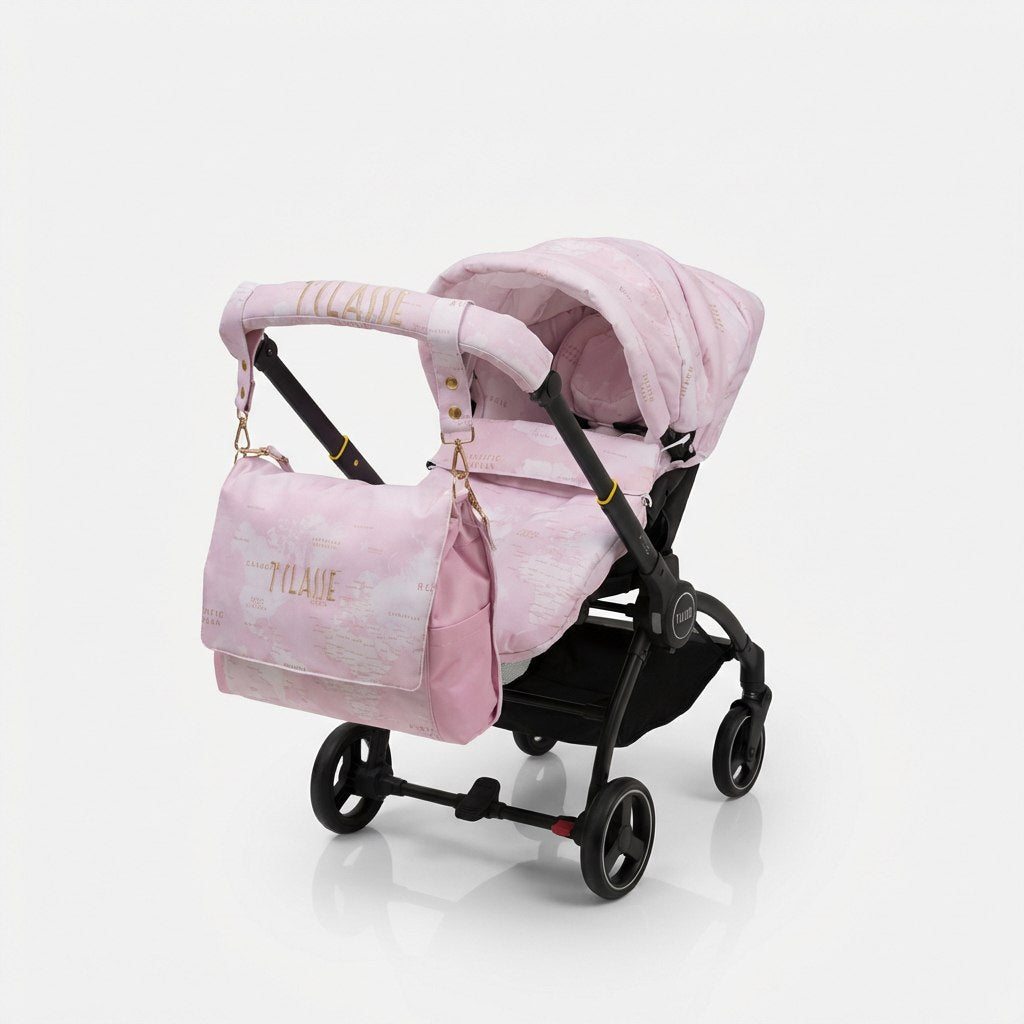 Baby Girl Car Seat Covers set