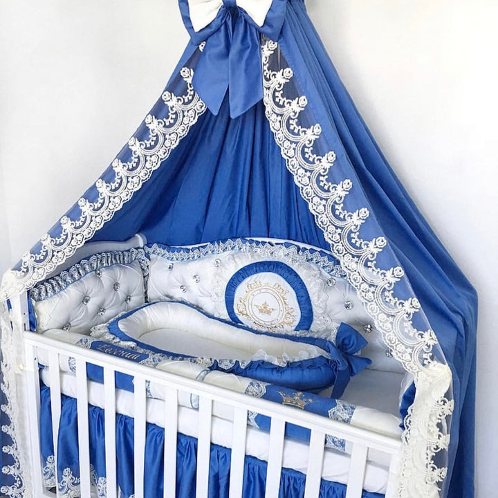 Personalized Royal Blue Play Mat – Custom Kids Rug