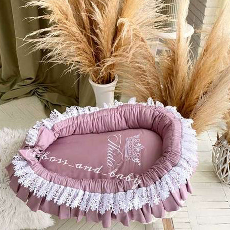 Customizable Pink Baby Nest for Girls – Co-Sleeper