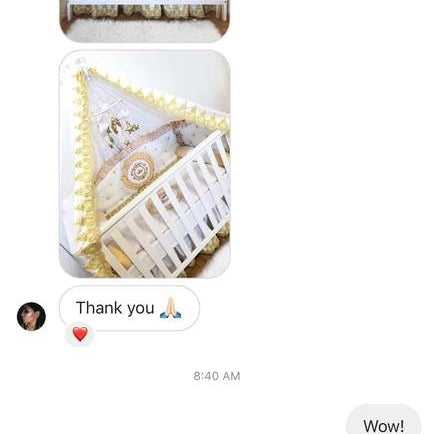 Gold & White Baby Boy Crib Bedding Set – Crown