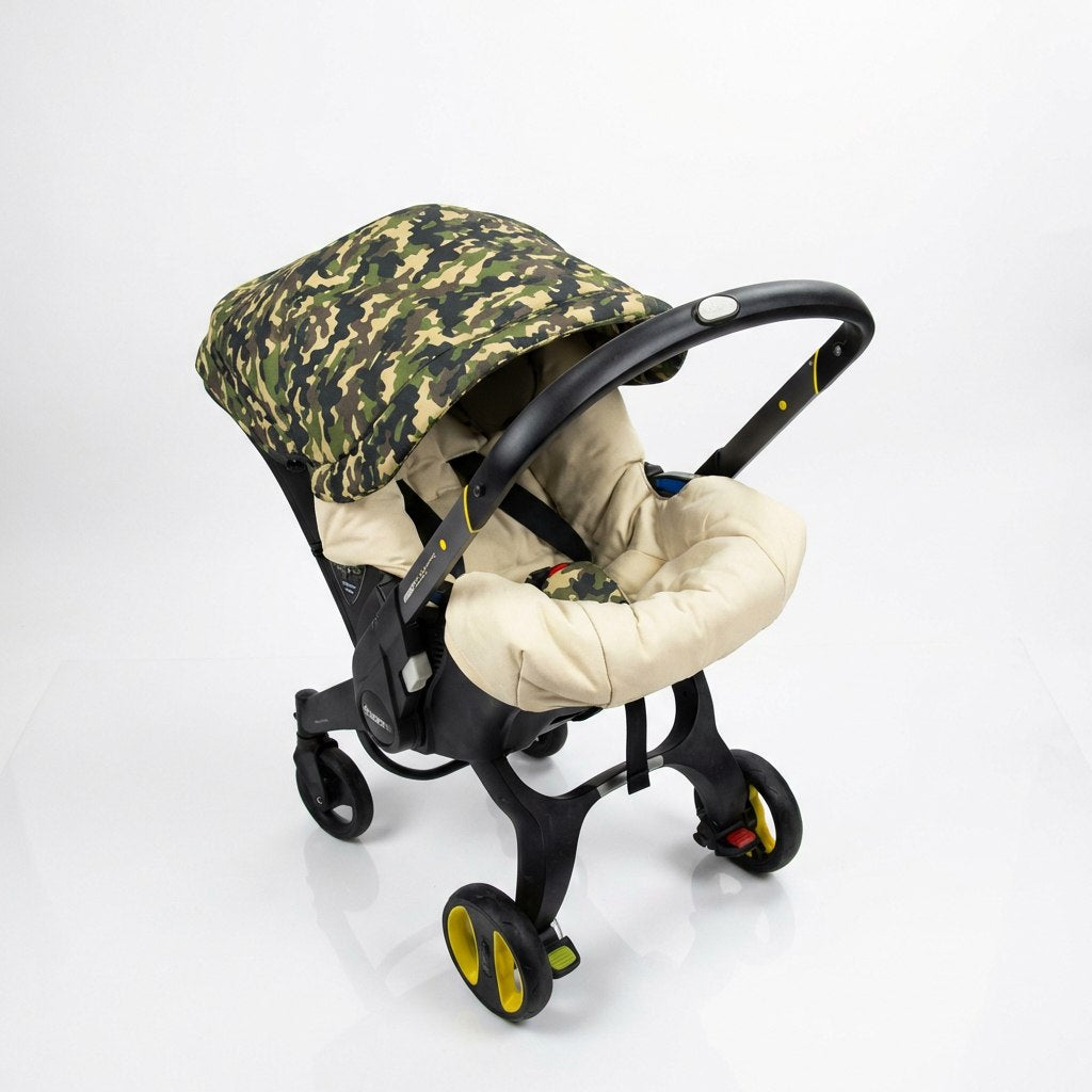 Camo Baby Car Seat Cover Set with Padded Seat – Boss and Baby