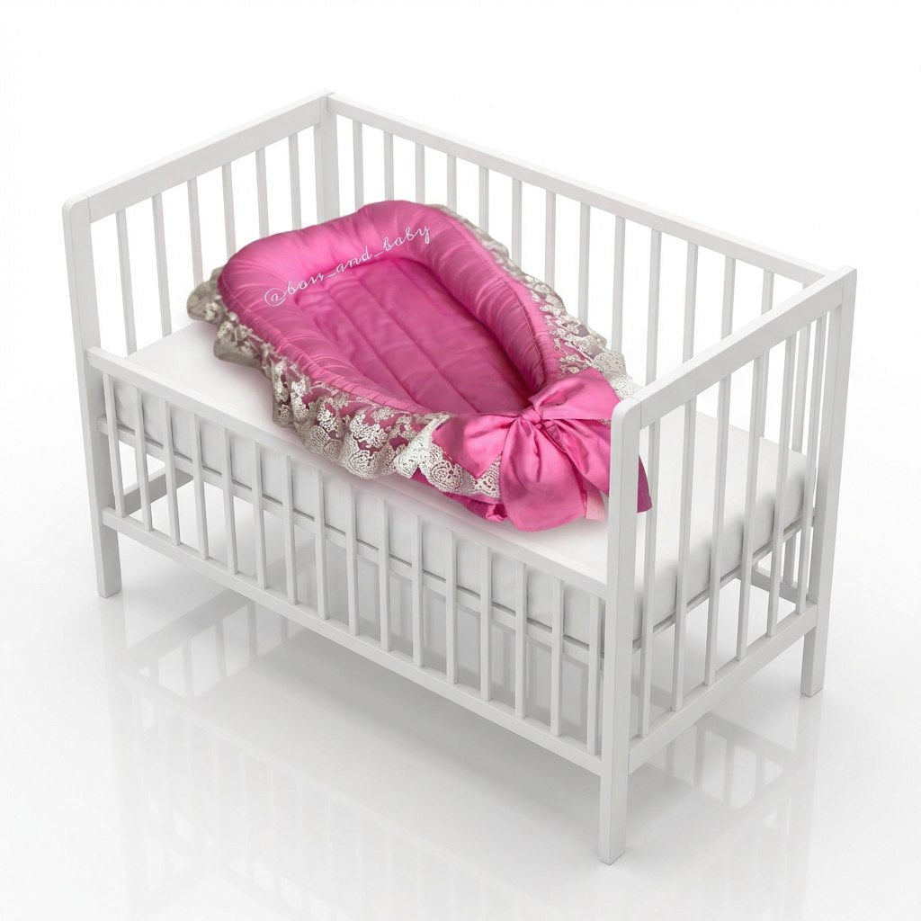 Princess Pink Baby Nest Set | Baby Co-sleeper 