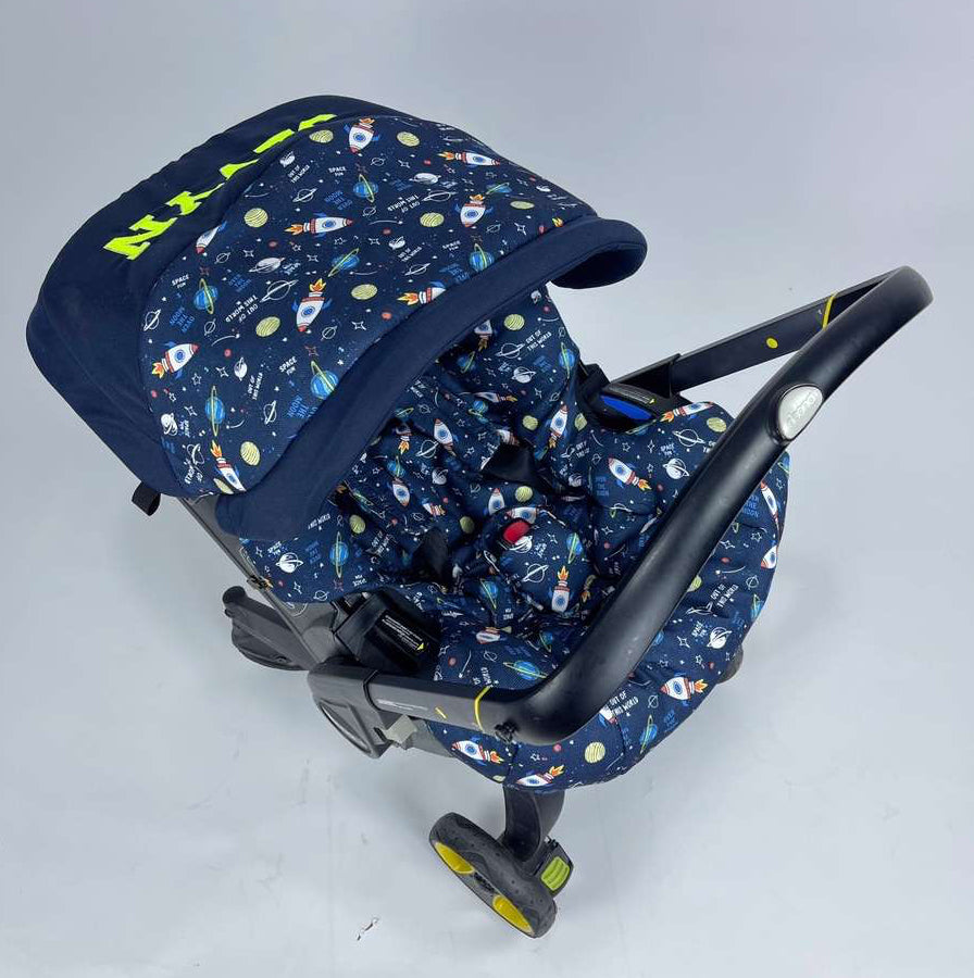 Personalized Outer Space Doona Car Seat Cover – Baby Boy Accessories