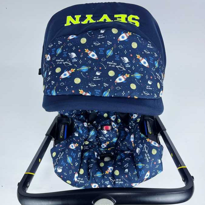 Personalized Outer Space Doona Car Seat Cover – Baby Boy Accessories