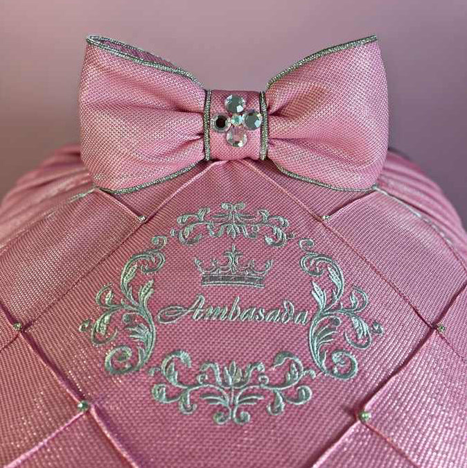 Pink Rhinestone Baby Car Seat & Stroller Cover with Bag