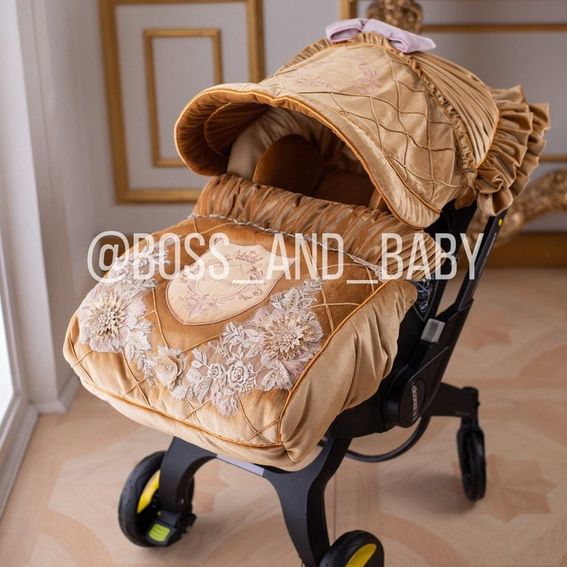 Premium Custom Velvet Car Seat Cover & Baby Accessories