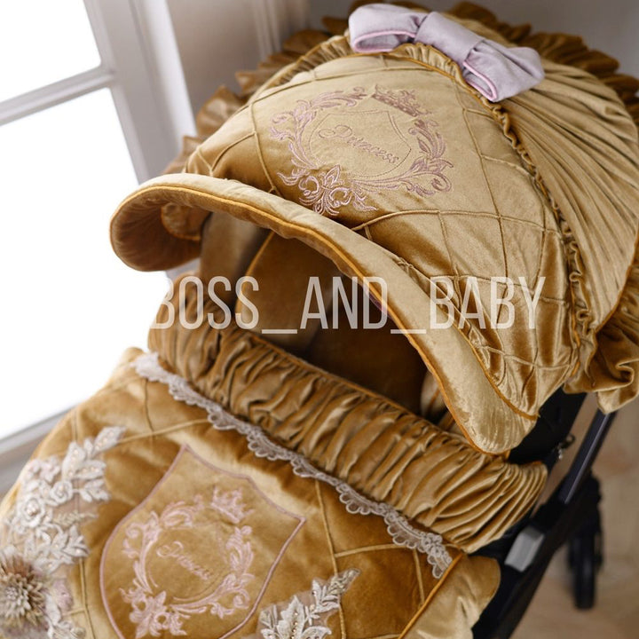 Premium Custom Velvet Car Seat Cover & Baby Accessories