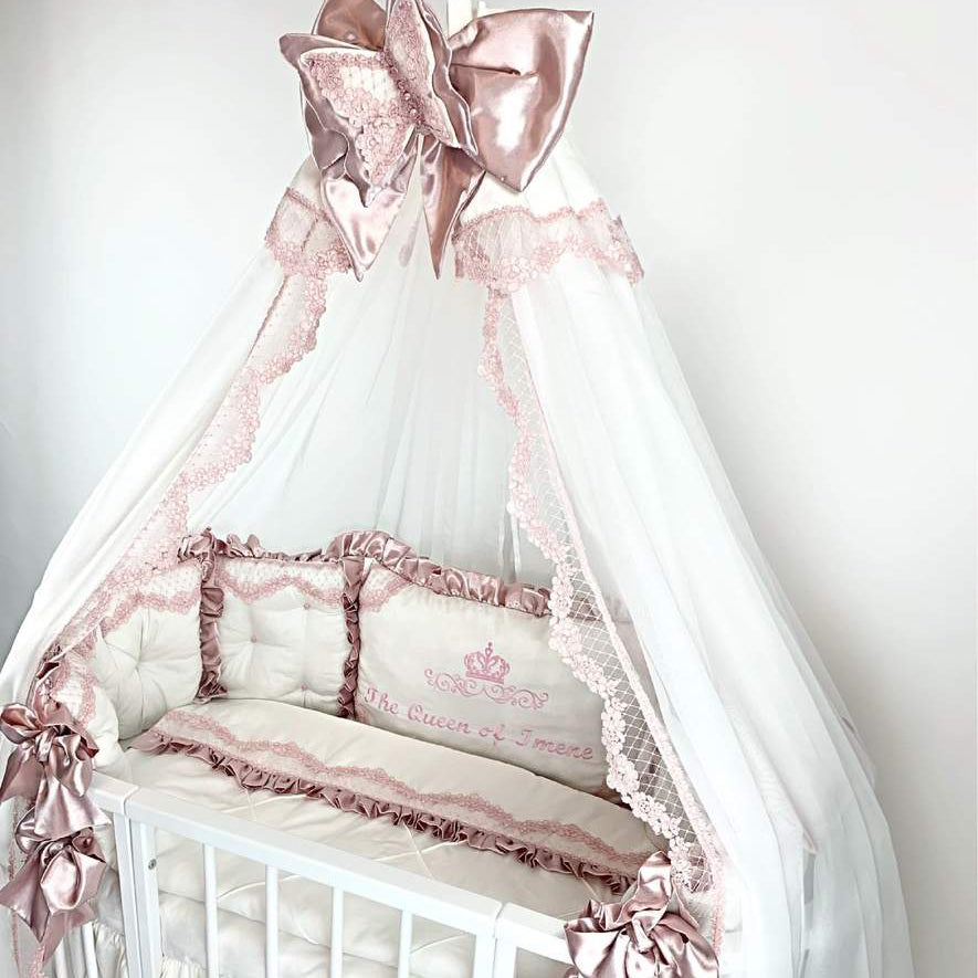 Princess Pink Crib Set