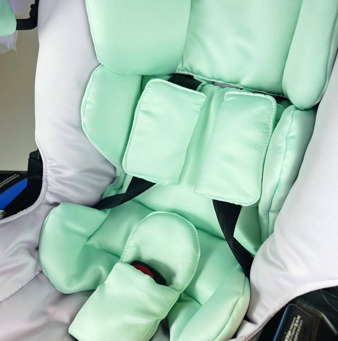 Unicorn & Mermaid Baby Car Seat Cover – Stylish Pram Accessory