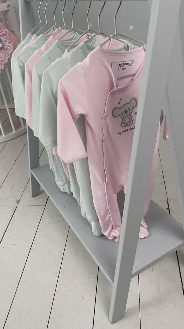 Personalized Pink Baby Girl Bedding Set video