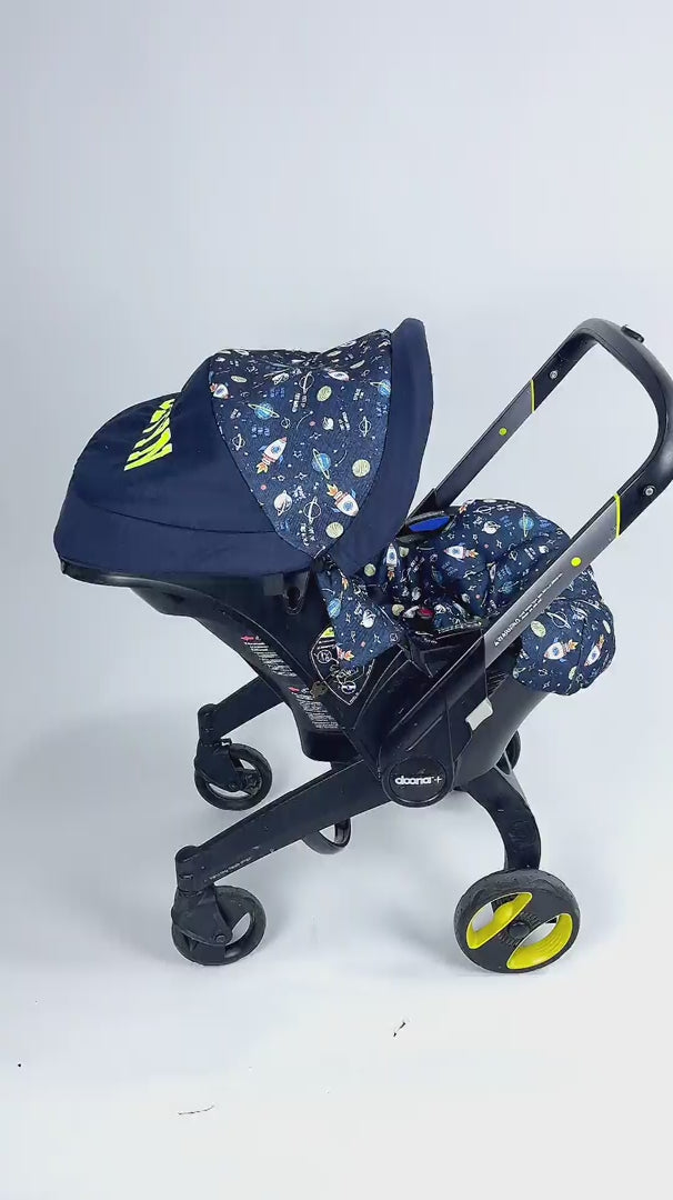 Personalized Outer Space Doona Car Seat Cover – Baby Boy Accessories