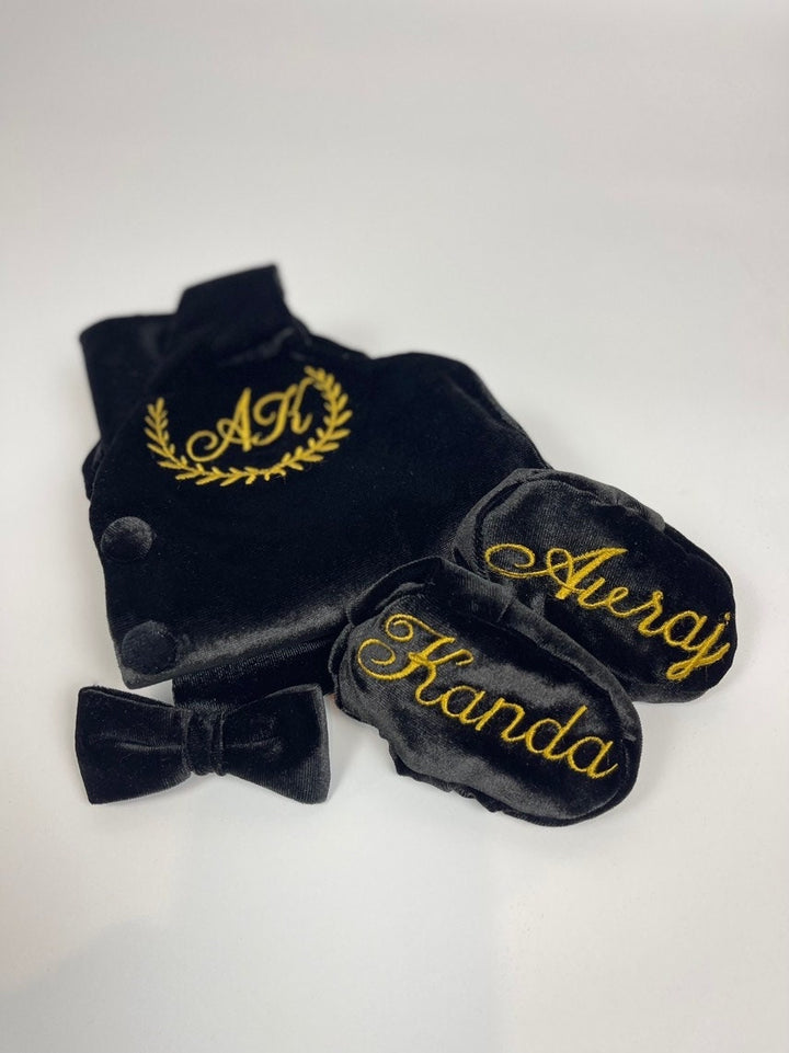 Stylish Baby & Toddler Boys Tuxedo Suit – Formal Outfit 