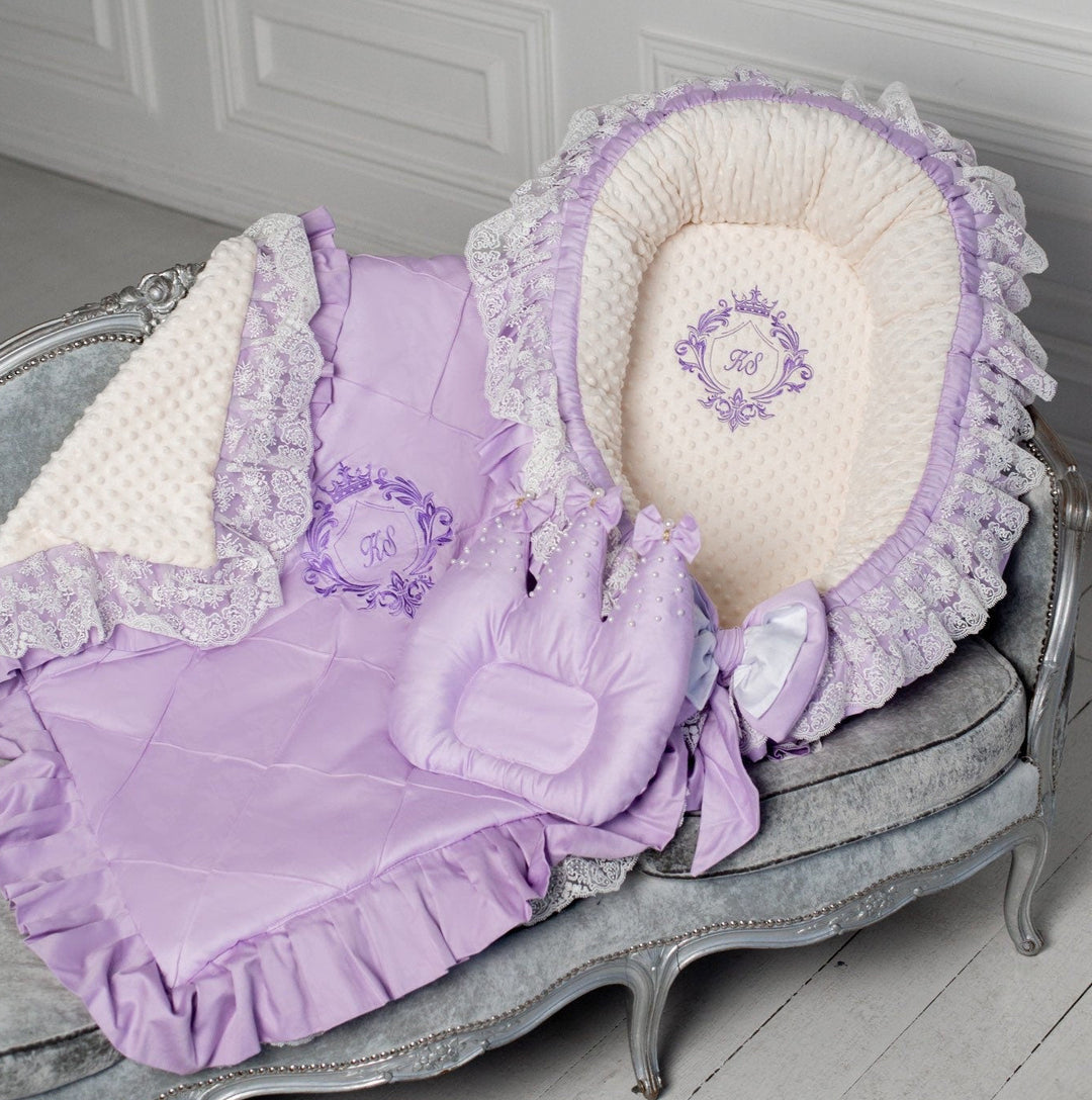 Lavender Baby Nest for Newborn